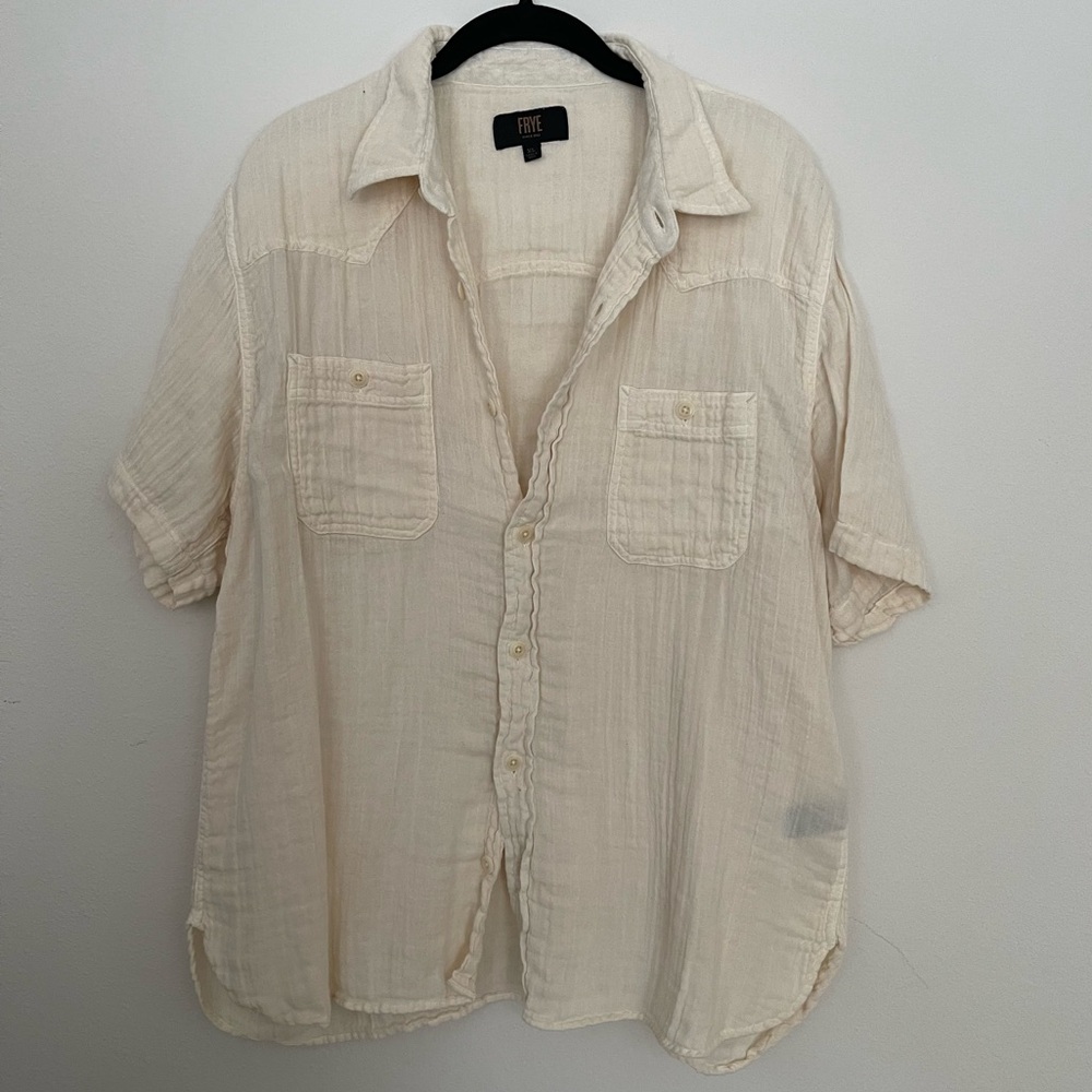 Men’s Frye button down shirt